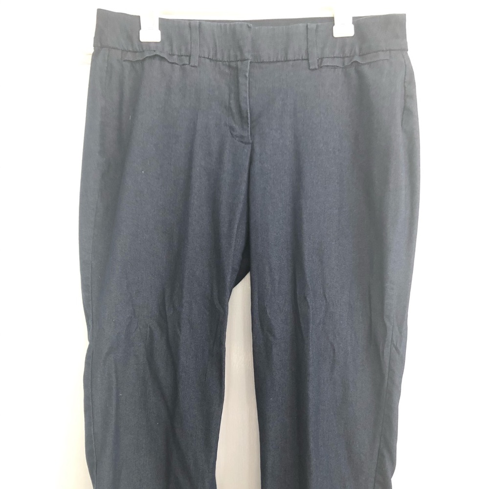 Lane Bryant Lena: cropped trousers in blue